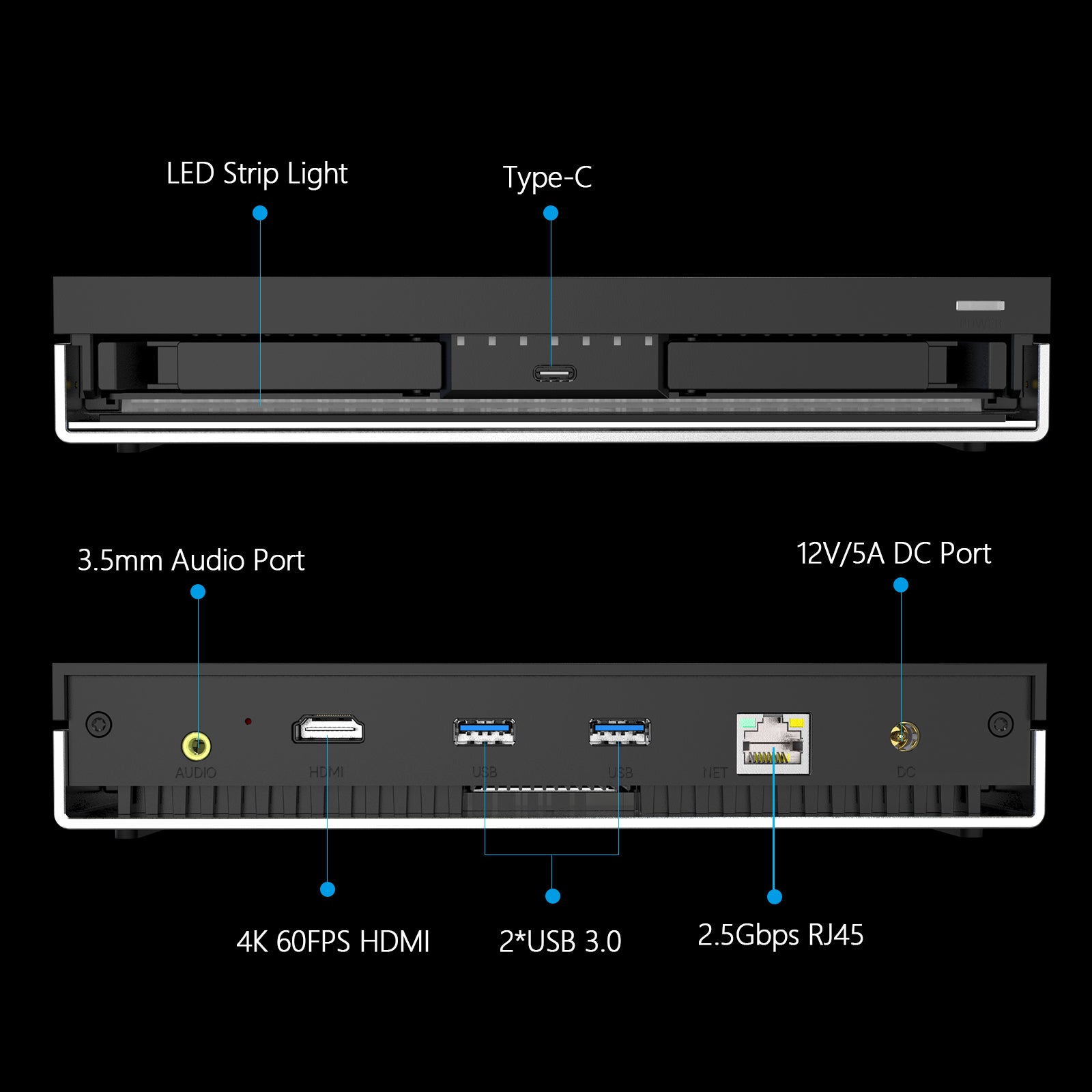 LincPlus LincStation N1 6-Bay NAS | 16GB RAM+128G ROM | Storage 6x8TB