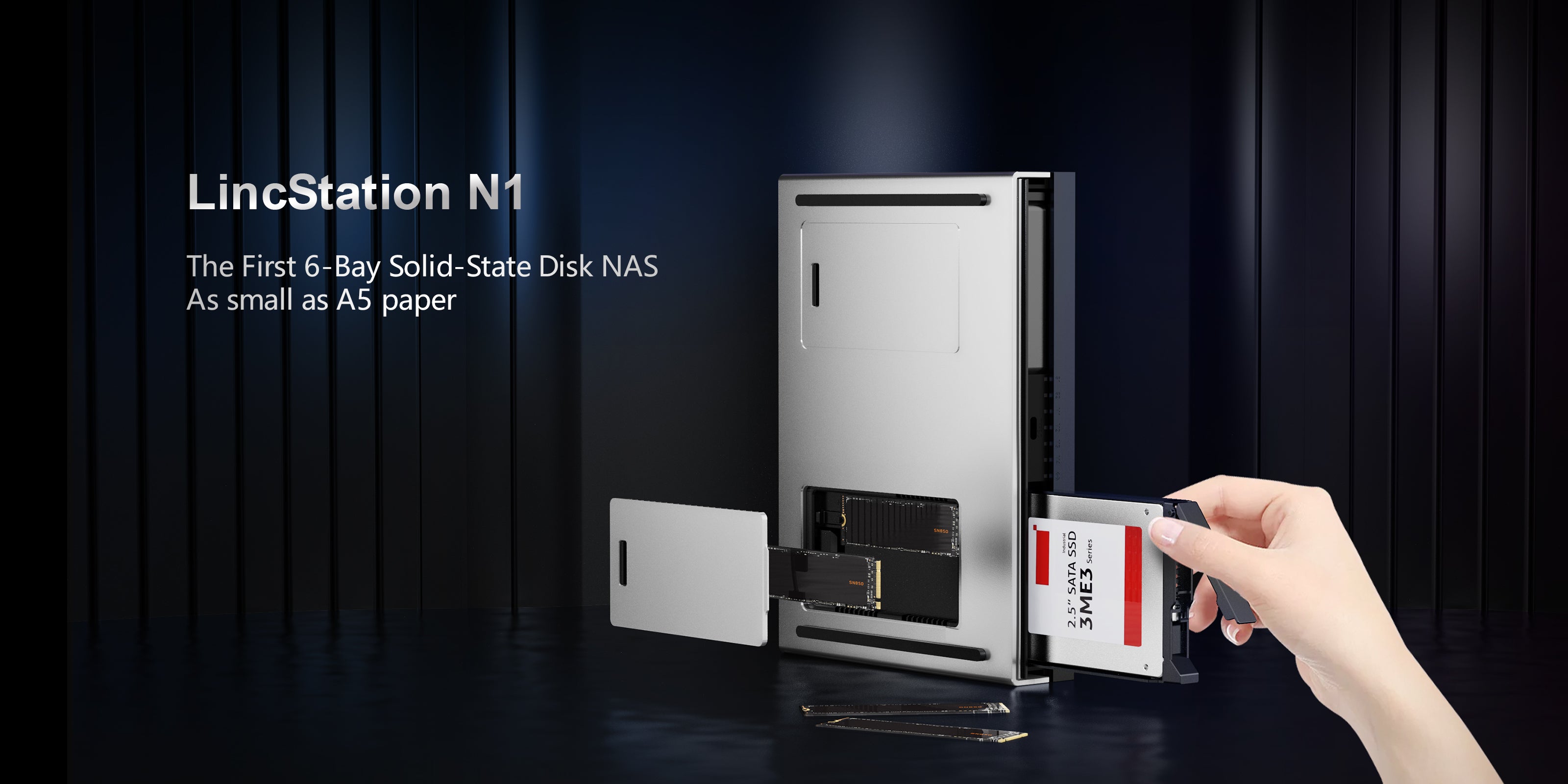 LincStation N1 Network Attached Storage Pre Order